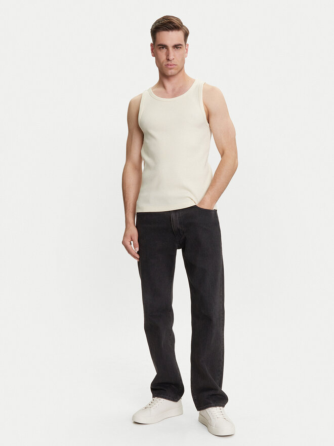 Only & Sons Only & Sons Tank top marškinėliai Tanner 22030217 Écru Regular Fit