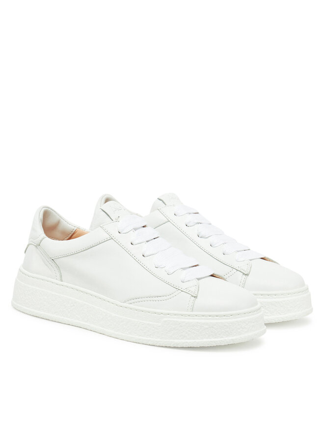 AGL Сникърси AGL Giuly Lace Up D946001PGKA076A634 Бял
