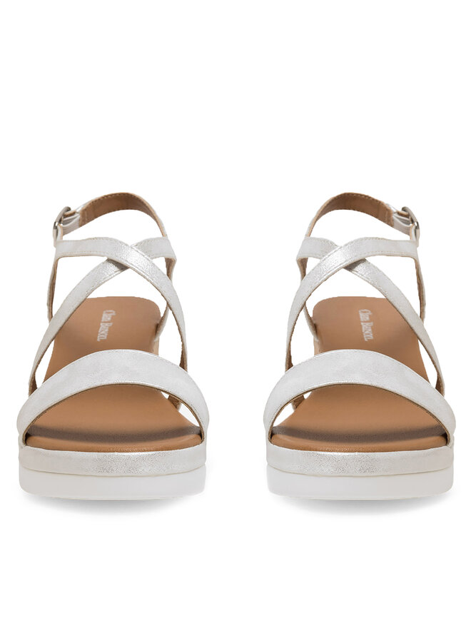 Clara Barson Sandalen Clara Barson GYDA WS216-02 Silberfarben