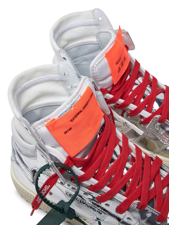 Off-White Sneakers Off-White OMIA065F22LEA0067272 Argento