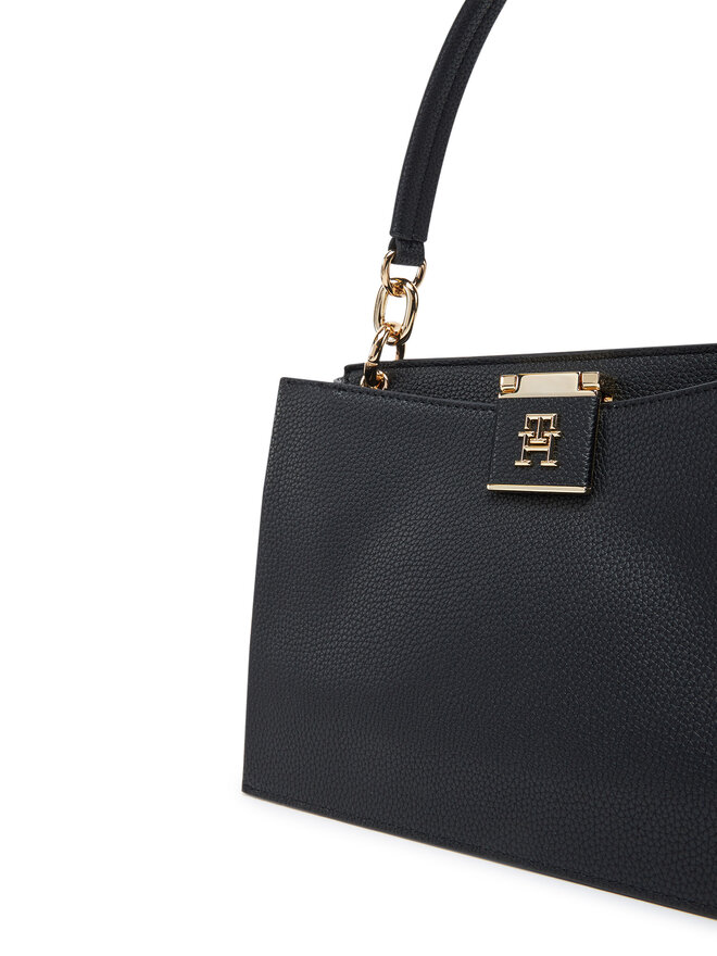Tommy Hilfiger Bolso Tommy Hilfiger Th Her Mini Tote AW0AW17190 Negro