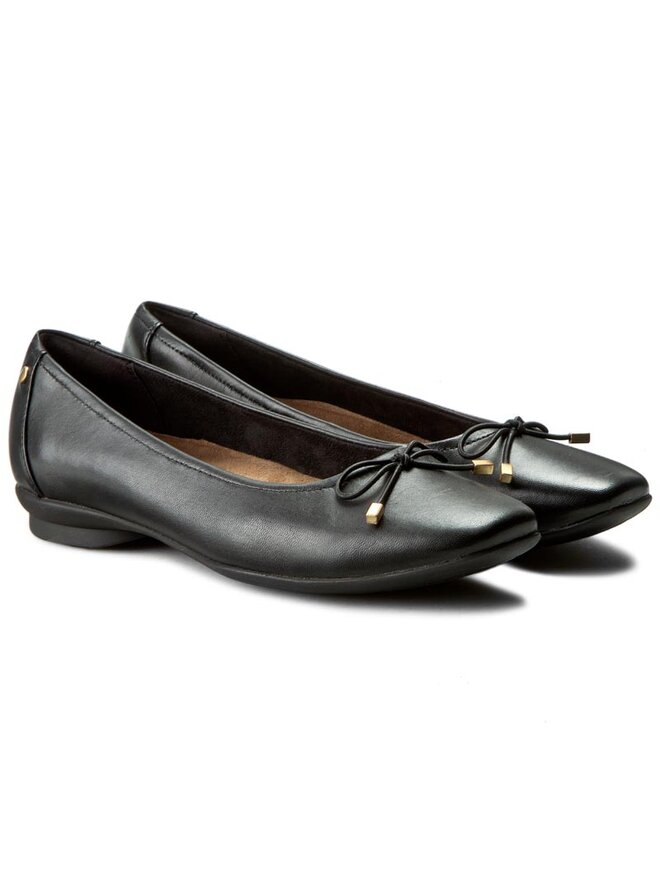 Halbschuhe Clarks Candra Light 261204554 Schwarz eschuhe