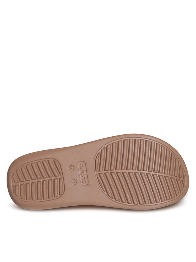 Crocs Zehentrenner Crocs Gataway Platform Flip 209410 Beige
