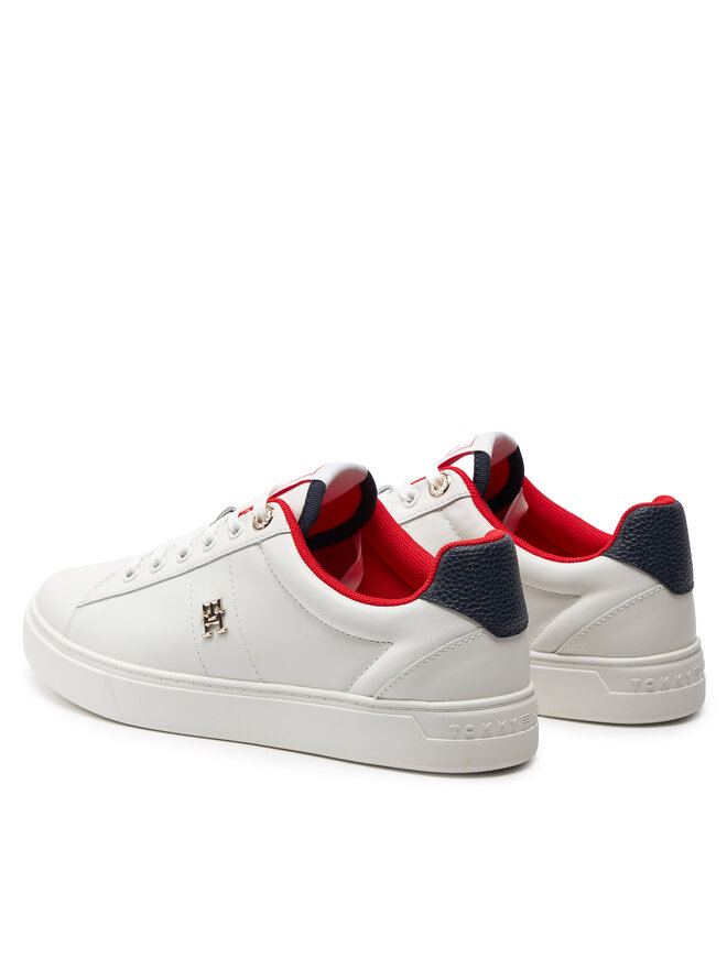 Tommy Hilfiger Sportcipők Tommy Hilfiger Essential Elevated Court Sneaker FW0FW07685 Ekru