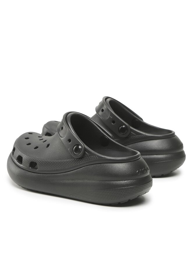 Crocs Παντόφλες Crocs Classic Crush Clog 207521 Μαύρο