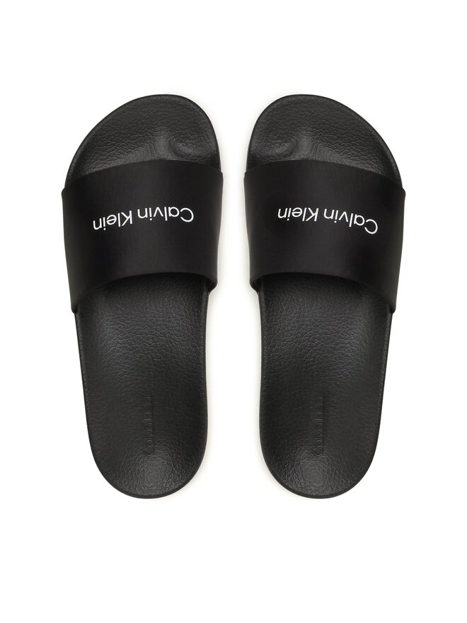 Calvin Klein Шльопанці Calvin Klein Pool Slide HW0HW01508 Чорний