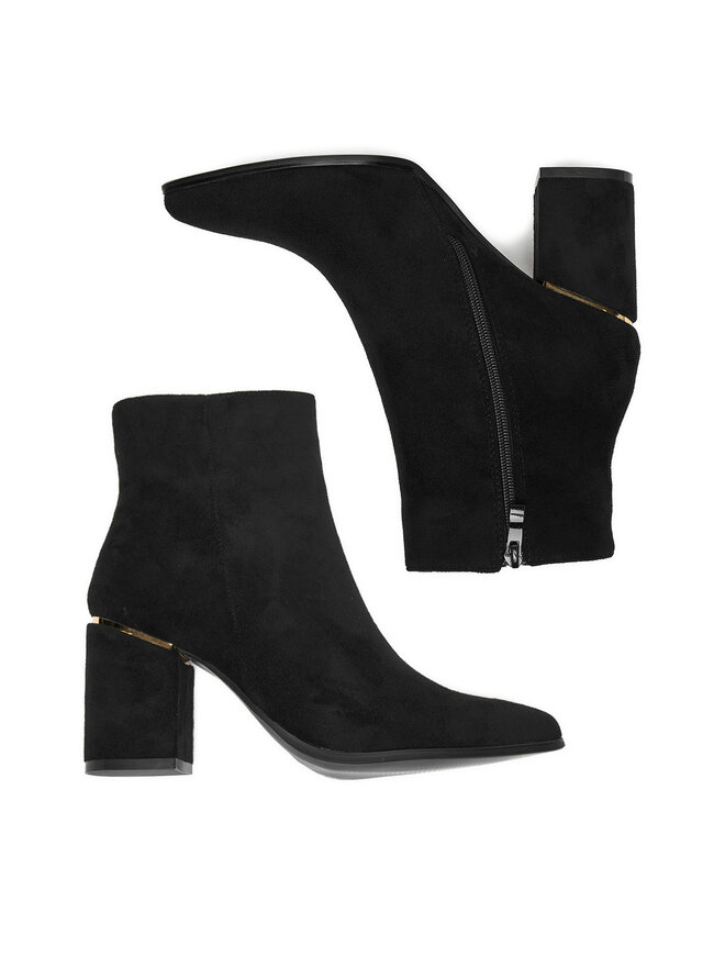 DeeZee Botine DeeZee 5628-1 Negru
