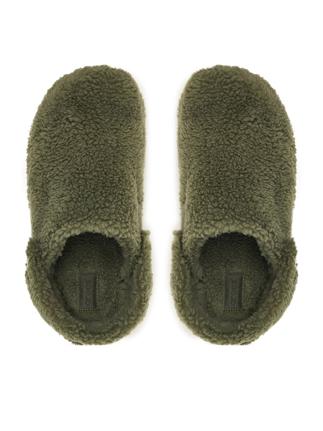 Crocs Тапочки Crocs Classic Cozzzy Slipper 209386 Зелений
