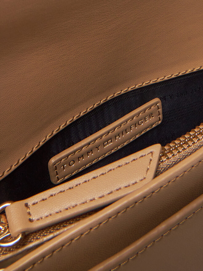 Tommy Hilfiger Kabelka Tommy Hilfiger Heritage Saddle Bag AW0AW17164 Hnědá