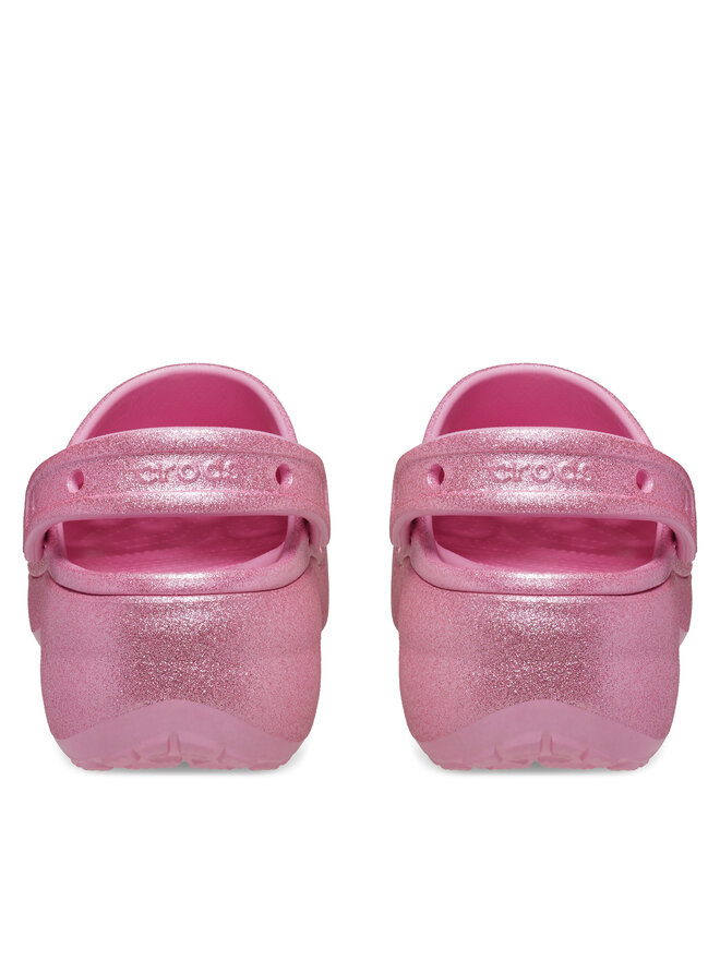 Crocs Παντόφλες Crocs Classic Platform Glitter Clog W 207241 Ροζ
