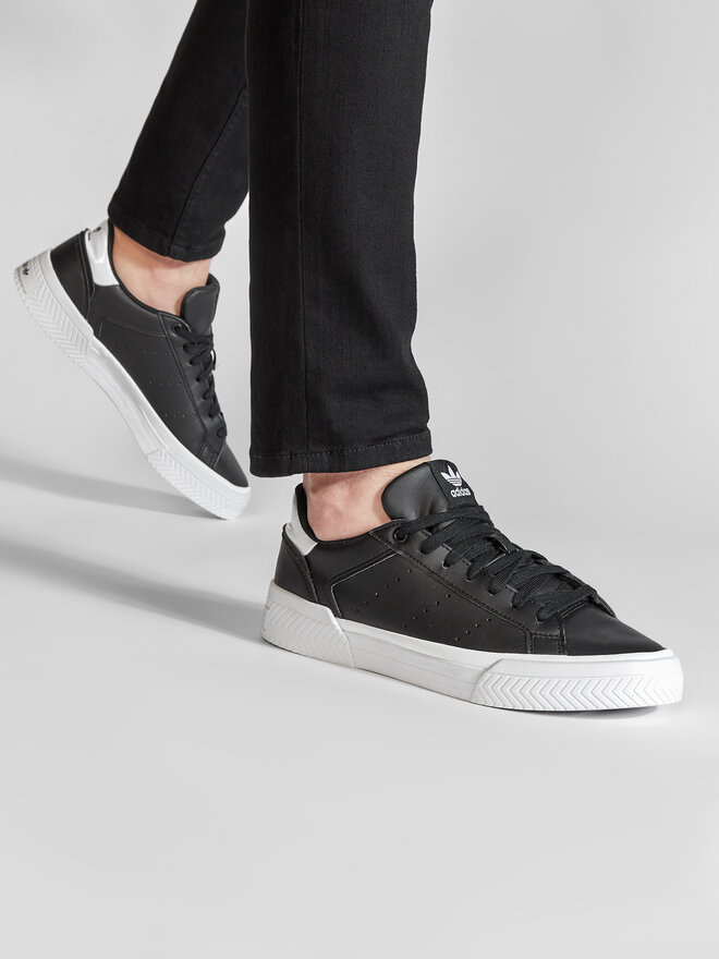 Снікерcи adidas Court Tourino W GZ0160 Чорний | evzuttya.com.ua