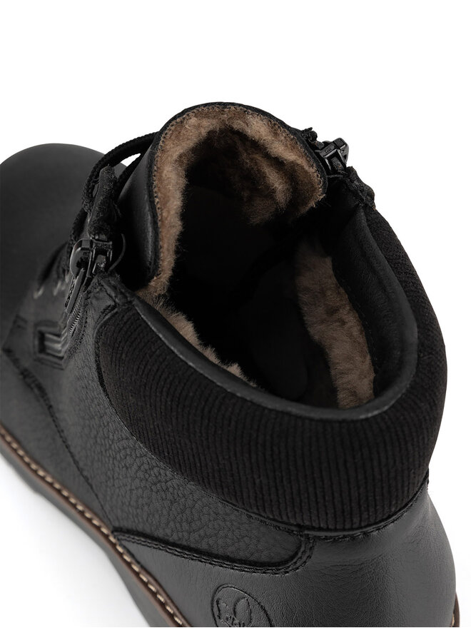 Rieker Schnürschuhe Rieker 10503-00 Schwarz