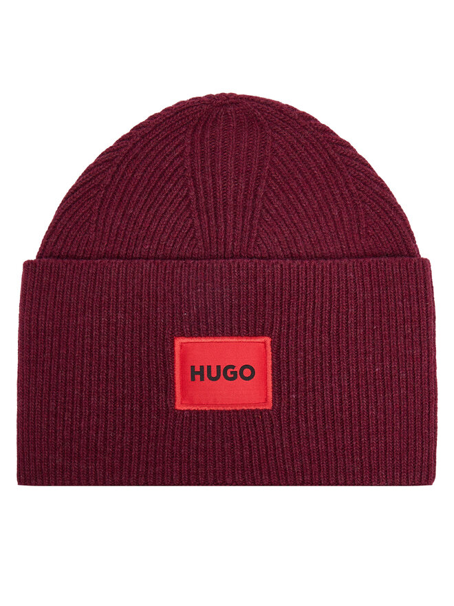 HUGO Шапкa Hugo Xaff 50496011 Бордовий