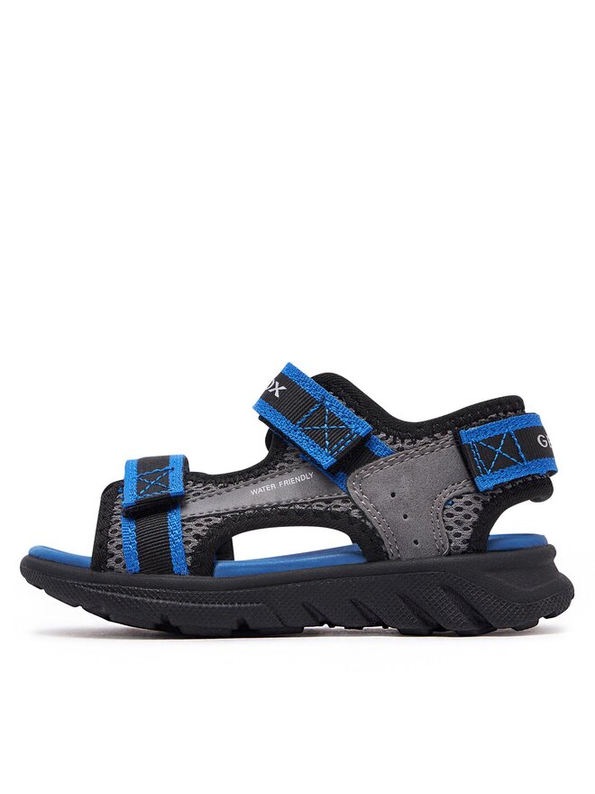 Geox Sandály Geox J Sandal Airadyum Bo J45F1B 014ME C0069 M Šedá