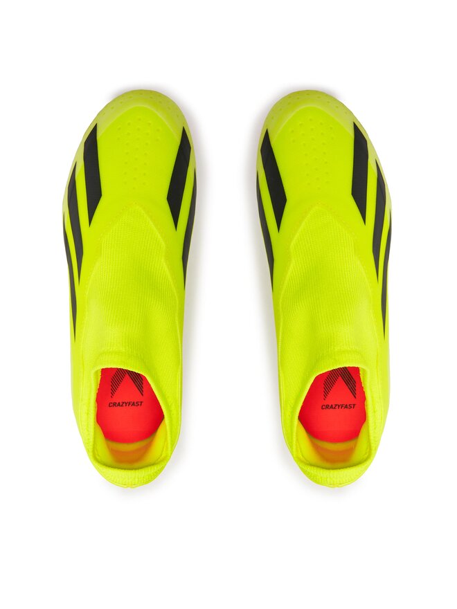 adidas Boty na fotball adidas X Crazyfast League Laceless Firm Ground Boots IF0689 Žlutá