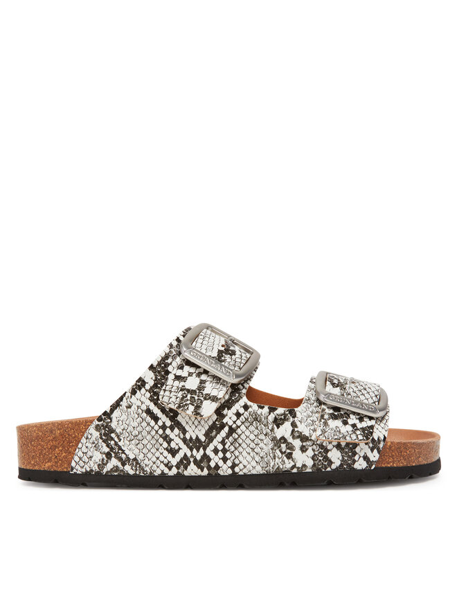 Grünland Pantoletten Grünland Enny CB0813 Weiß