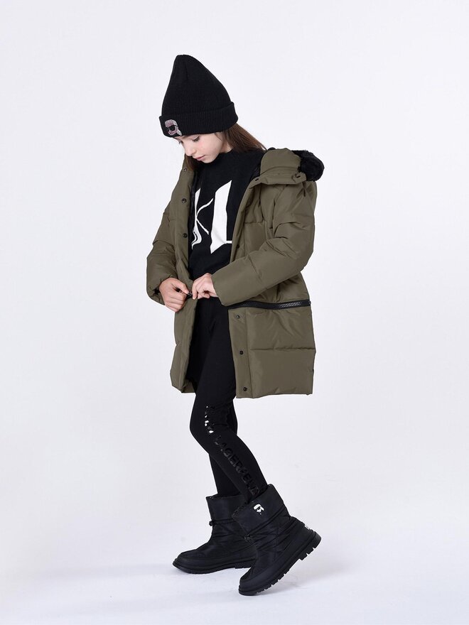 Karl Lagerfeld Kids Schneeschuhe Karl Lagerfeld Kids Z19119 S Schwarz