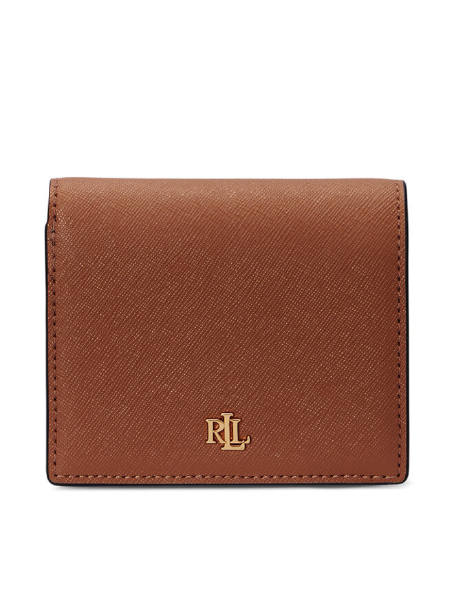 LAUREN RALPH LAUREN Mały Portfel Damski LAUREN RALPH LAUREN 432962112002 Brązowy