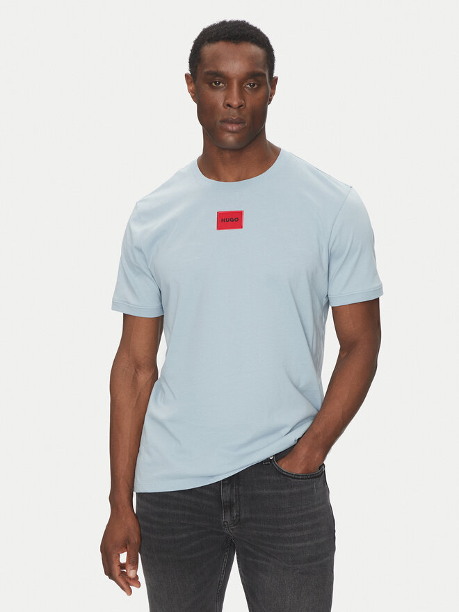 HUGO HUGO Camiseta Diragolino212 50447978 Azul Regular Fit