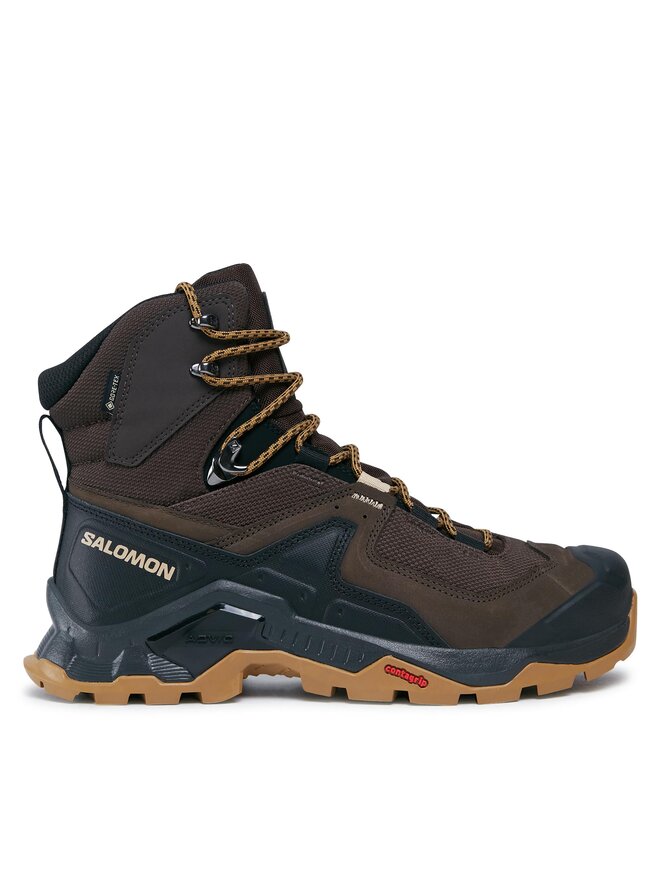 Salomon Trekkingi Salomon Quest Element GORE-TEX L47216100 Brązowy