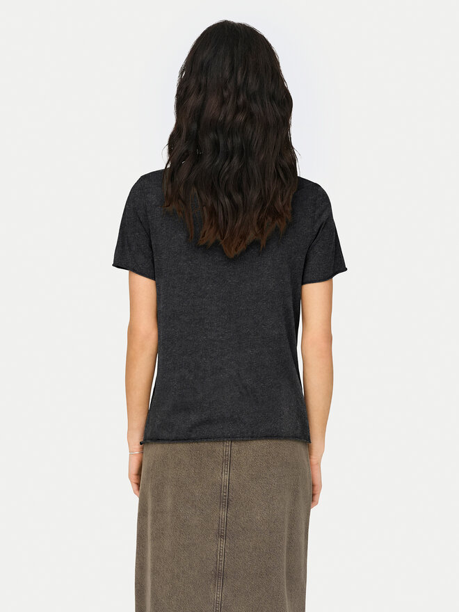 ONLY ONLY Marškinėliai Lucy 15215721 Juoda Regular Fit