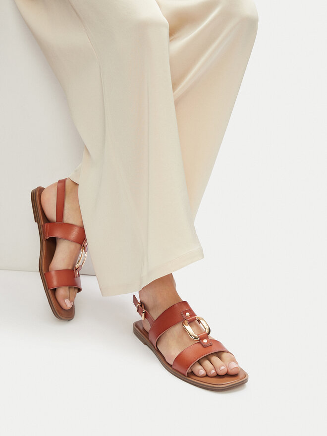 JENNY Sandali JENNY WS6561-02A Rjava