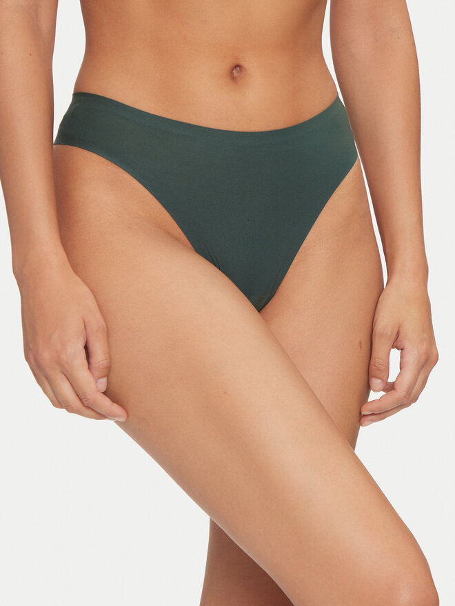 Chantelle Chantelle Στρίνγκ Soft Stretch C11GG0 Πράσινο