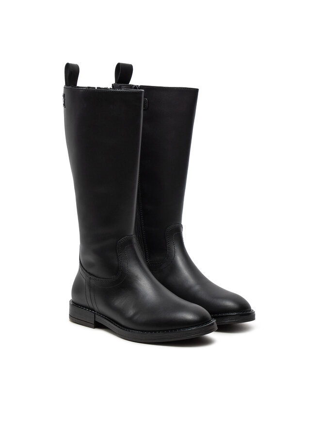 Tommy Hilfiger Ботуши Tommy Hilfiger T4A6-33591-0092999 M Черен