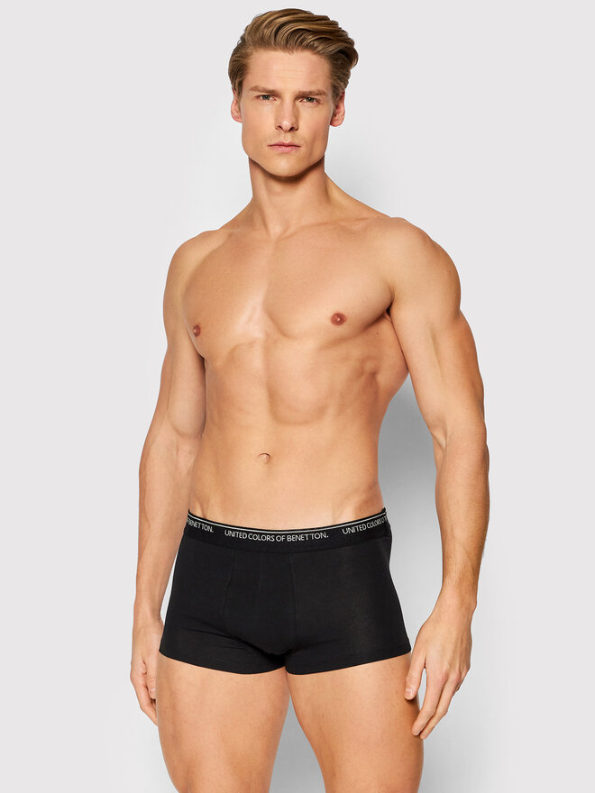 United Colors Of Benetton United Colors Of Benetton Boxershorts 3OP82X077 Schwarz
