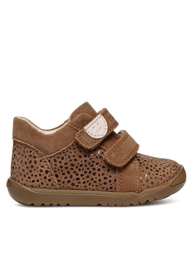 Geox Sneakersy Geox B Macchia Girl B164PA 00722 C6627 Hnědá