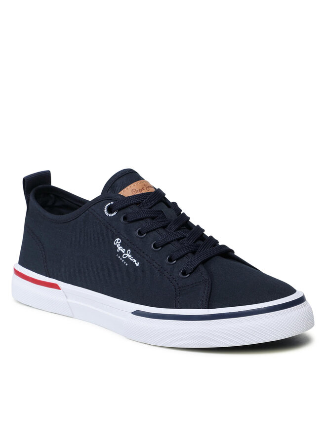 Pepe Jeans Tenisky Pepe Jeans Kenton Smart 22 PMS30811 Tmavomodrá