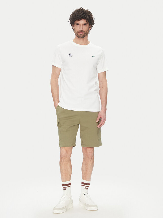 Lacoste Lacoste Camiseta TH8309 Blanco Regular Fit