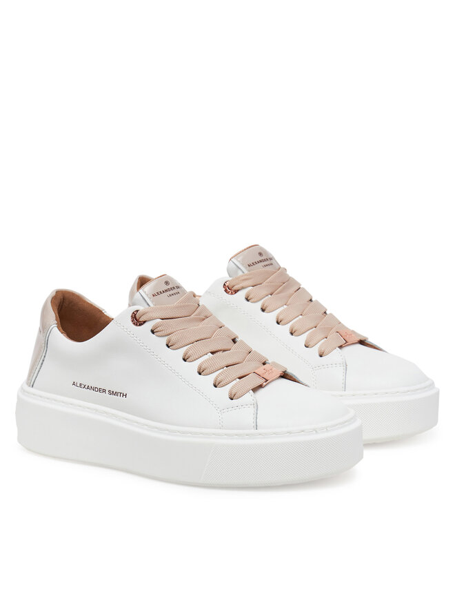 Alexander Smith Sneakersy Alexander Smith London High ALBBLHW 8402 Biały
