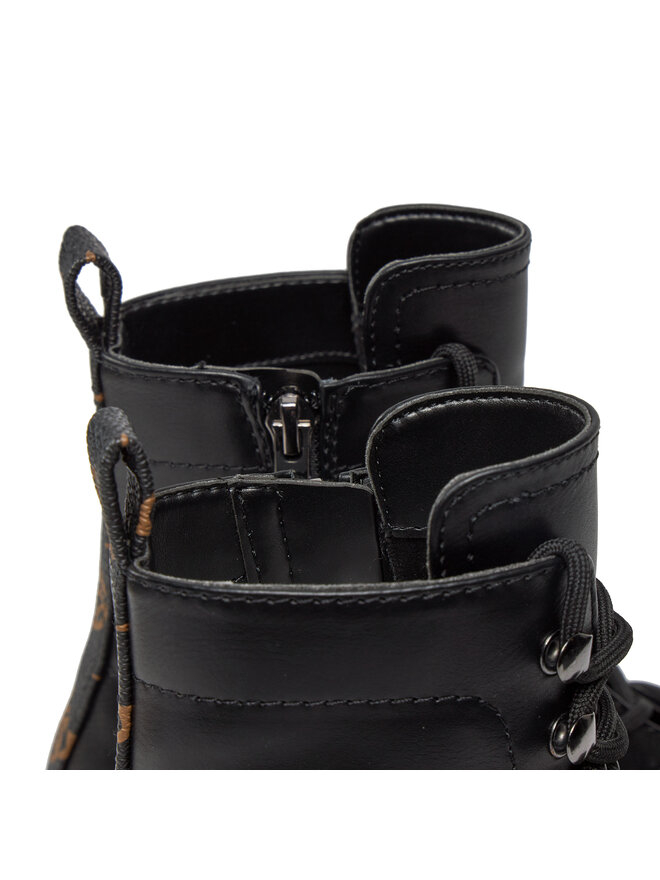 Guess Schnürstiefeletten Guess Ramsay FL8RMY ELE10 Schwarz