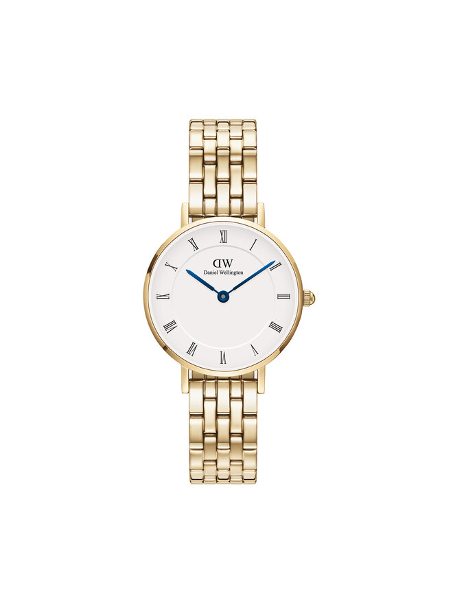 Daniel Wellington Zegarek Daniel Wellington Petite Roman Numerals 5-Link DW00100682 Złoty