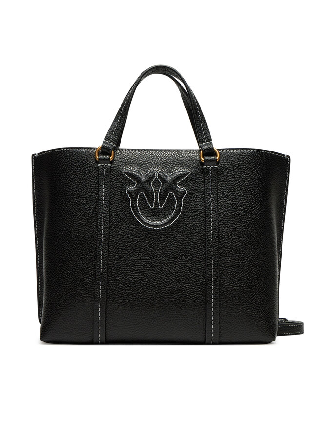 PINKO Kabelka PINKO Miranda Shopper Mini AI 24-25 PLTT 104515 A29O Černá