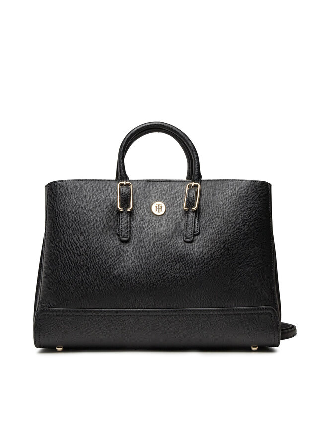 Handtasche Tommy Hilfiger Honey Workbag AW0AW10494 Schwarz eschuhe