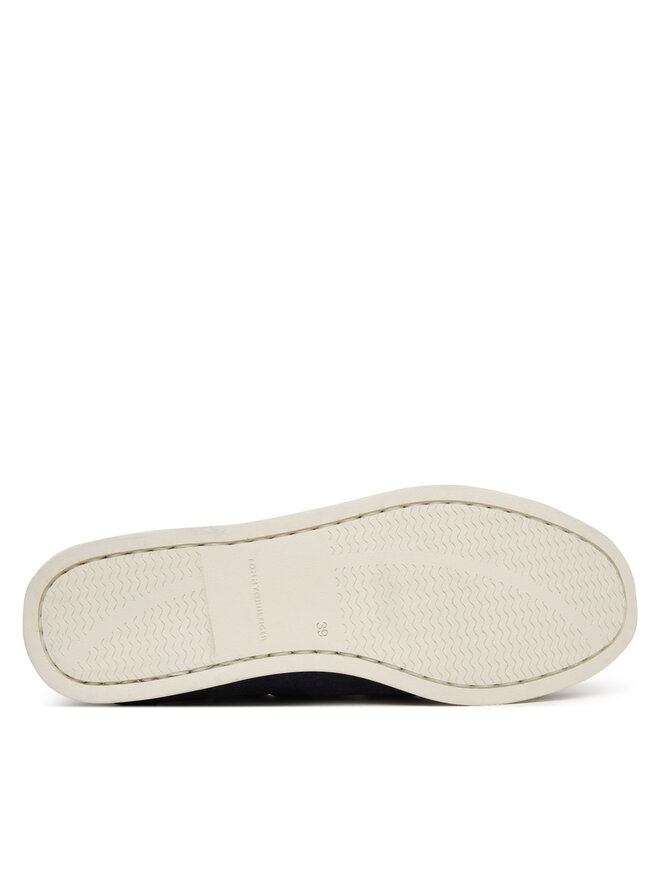 Tommy Hilfiger Mokassins Tommy Hilfiger Hilfiger Suede Boat Shoe FW0FW09338 Dunkelblau