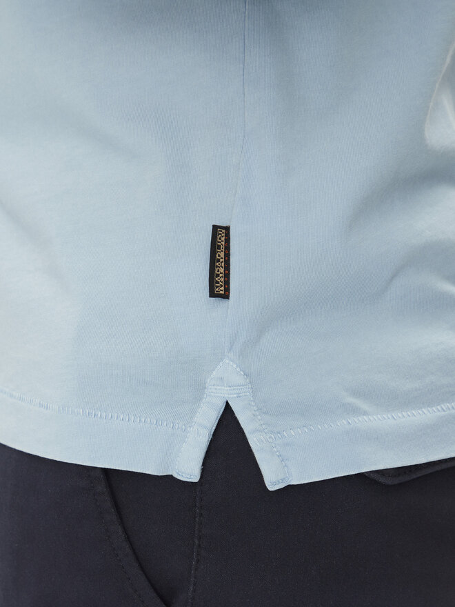 Napapijri Napapijri Poloshirt Elbas NP0A4GB4 Himmelblau Regular Fit