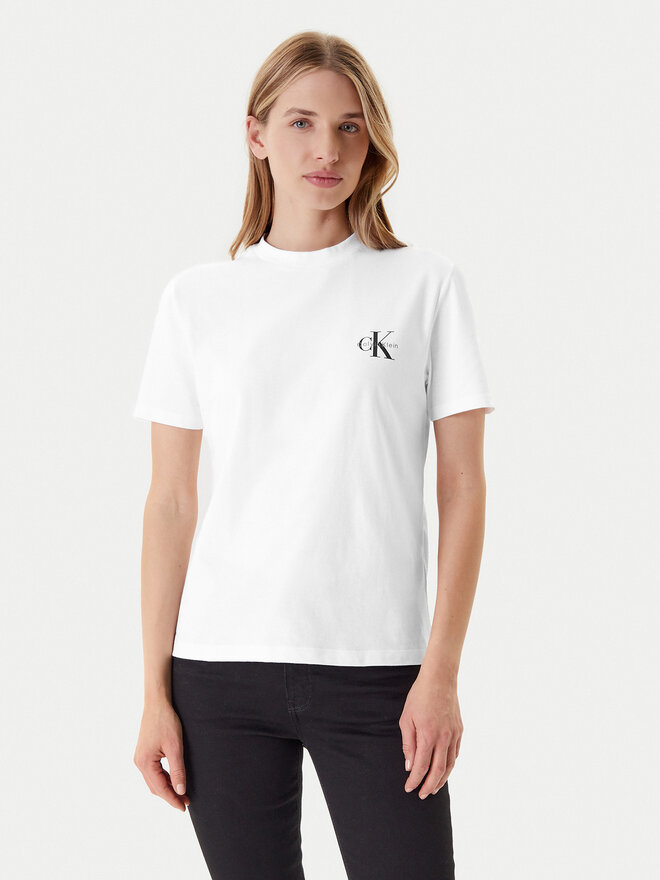 Calvin Klein Jeans Calvin Klein Jeans 2er-Set T-Shirts LV047C905G Weiß Regular Fit