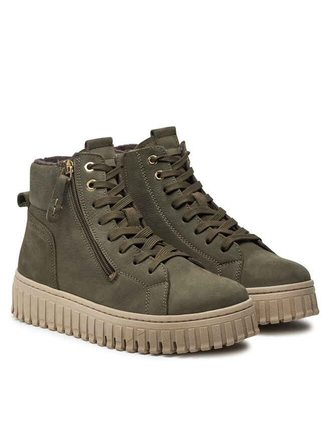 Tamaris Polokozačky Tamaris 1-25206-43 Khaki