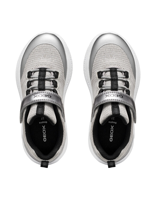 Geox Sneakers Geox J Sprintye Girl J66FWE 0EWNF C1363 M Silberfarben