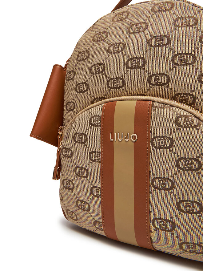 Liu Jo Nahrbtnik Liu Jo M Backpack AA5157 T3846 Bež