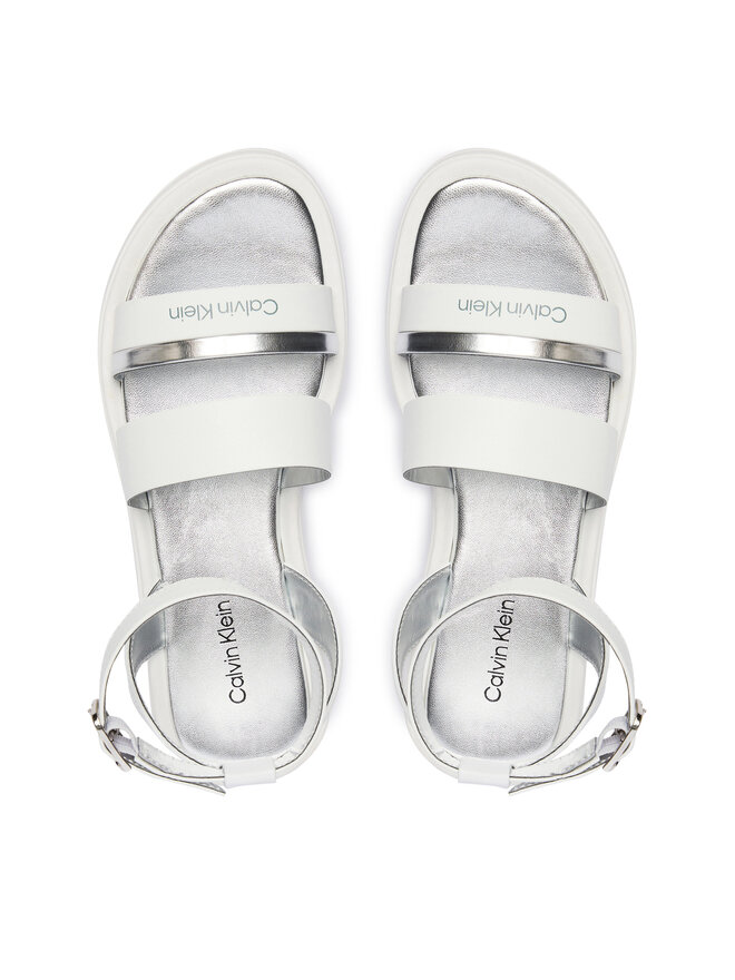 Calvin Klein Sandalen Calvin Klein Velcro Sandal V4A2-83261-0326 D Weiß