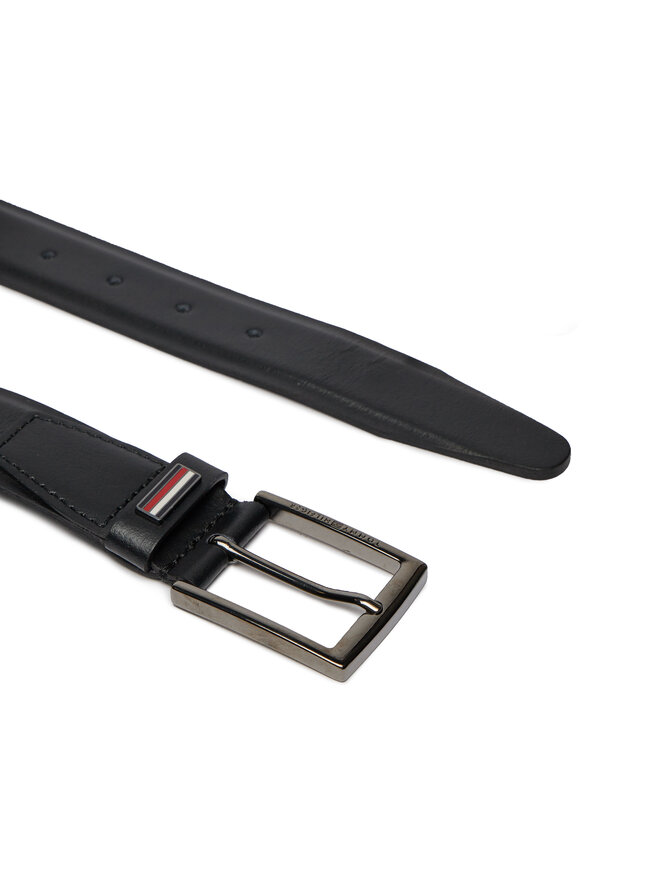 Tommy Hilfiger Ζώνη Ανδρική Tommy Hilfiger Business 3.5 AM0AM12062 Μαύρο