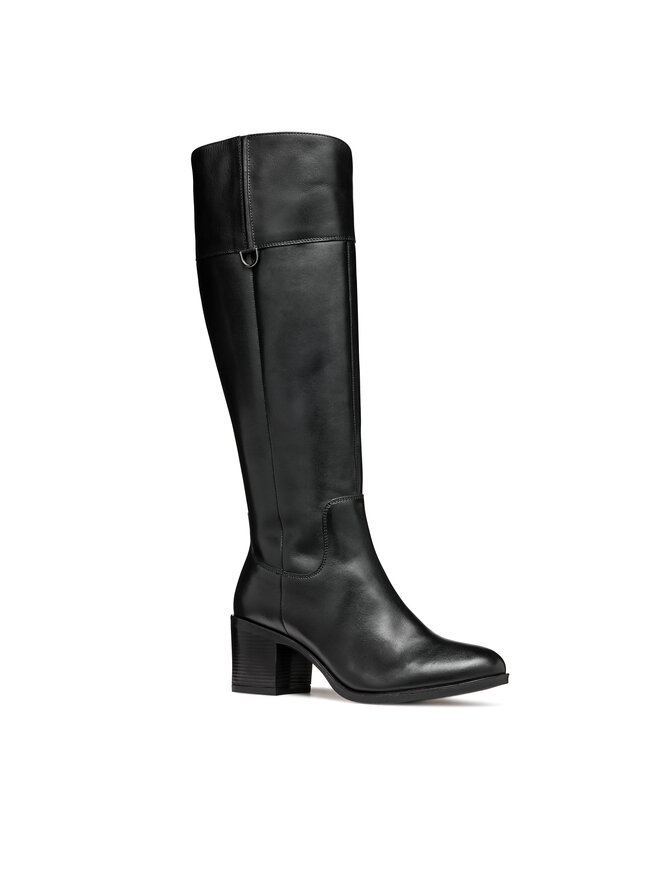 Geox Zābaki Geox D New Asheel D46FSA 00043 C9999 Melns
