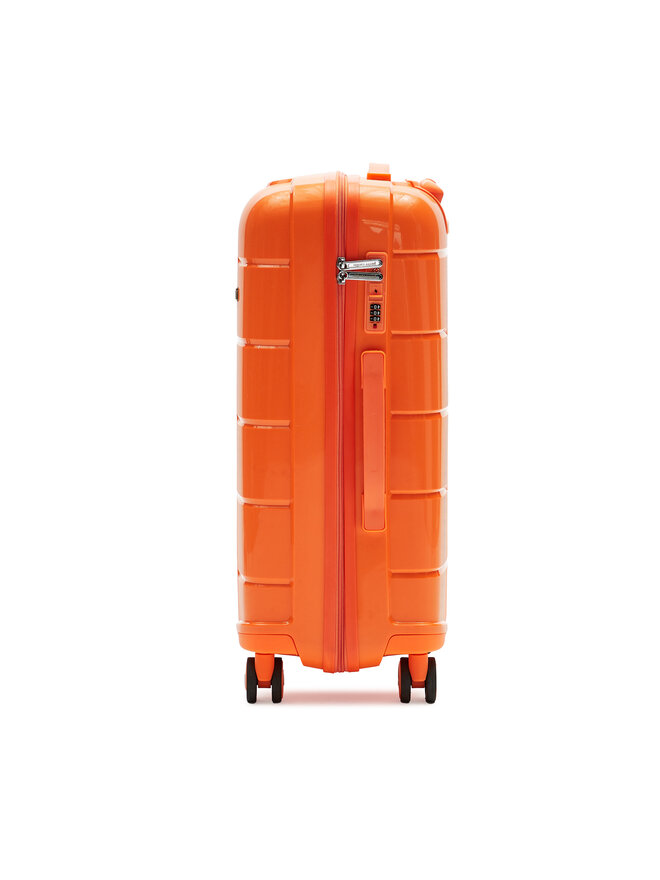 Pierre Cardin Valiză medie Pierre Cardin LEE01 103-24 Portocaliu