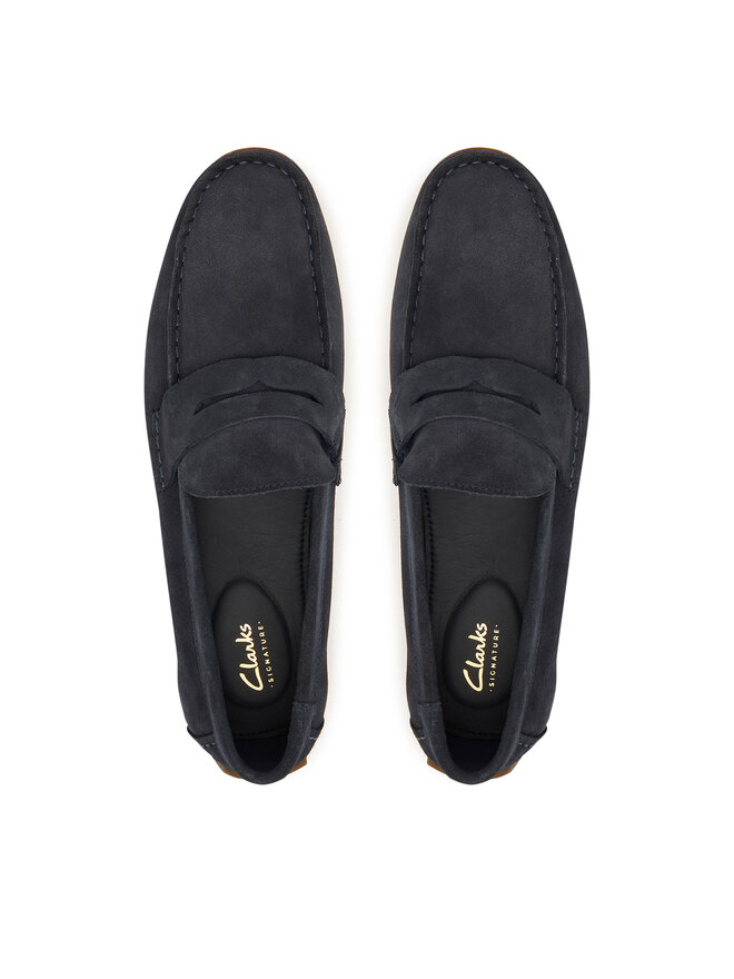 Clarks Mokassins Clarks Corsley Bar 26184514 Dunkelblau