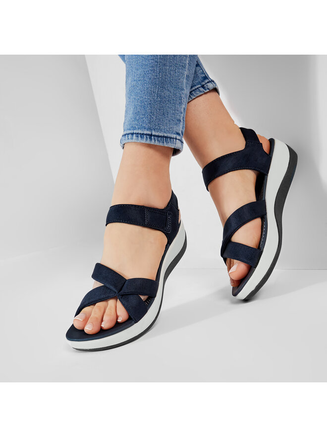 Clarks Босоніжки Clarks Arla Gracie 261591494 Cиній
