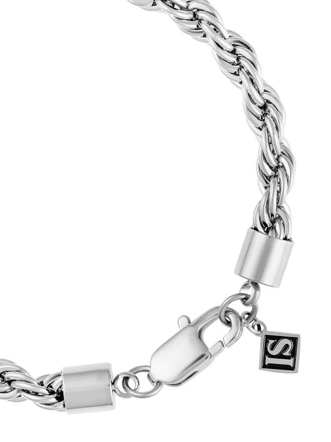 ICED STUFF Armband ICED STUFF Rope Weißgold